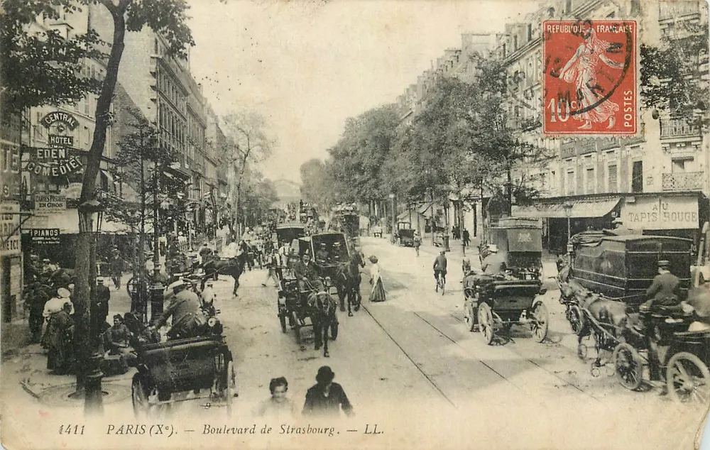 Paris (Xe) — Boulevard de Strasbourg — LL. — n° 1441 - Frente