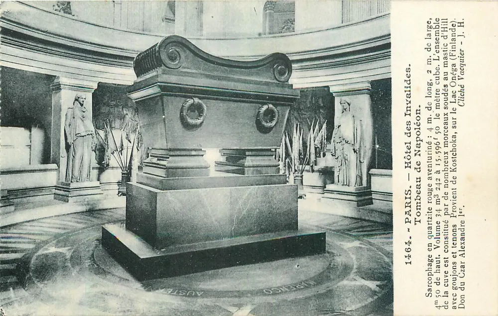 Tombeau de Napoléon — Hôtel des Invalides — Éd. L. Boisson, Paris - Recto