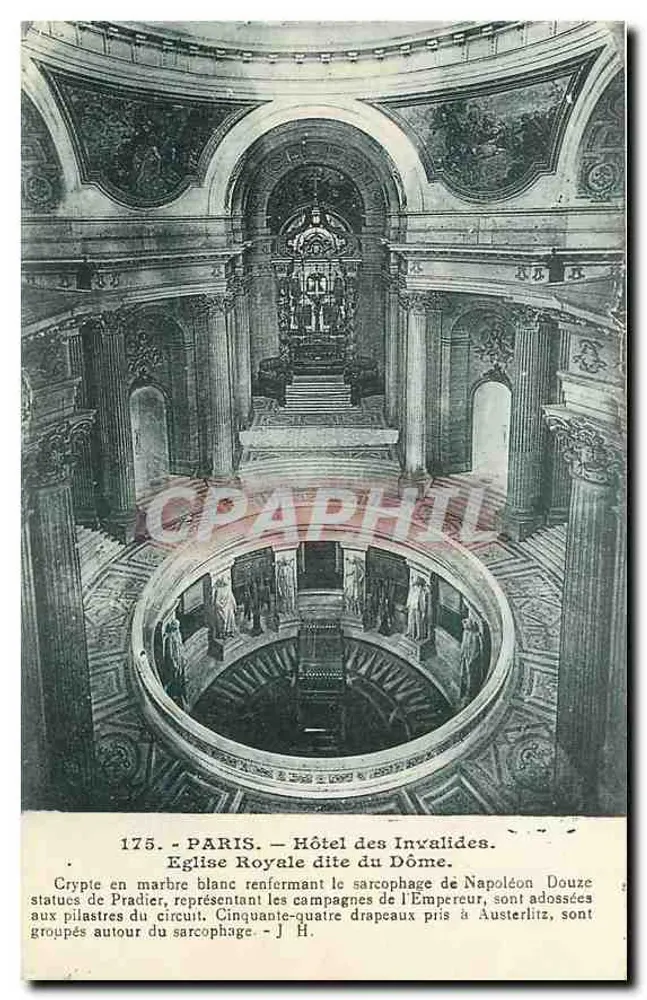 Hôtel des Invalides — Krypta des Doms — Königliche Kirche - Vorderseite