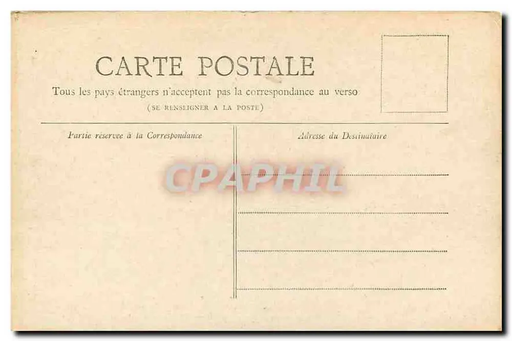 O Vale de Grâce — Paris — Coleção Petit Journal - Verso