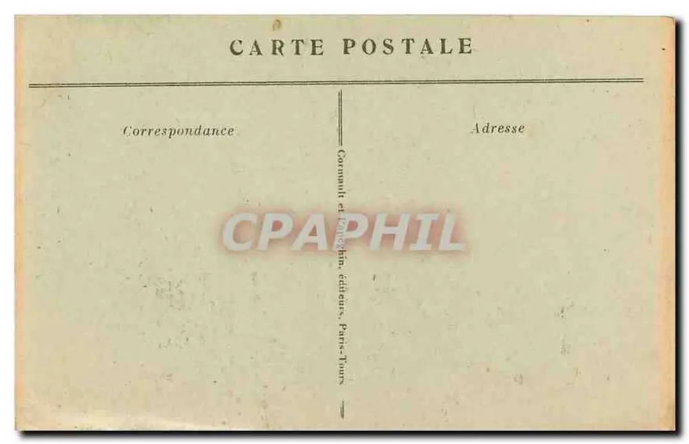 Paris — Fachada de Notre-Dame — A. P. n°294 - Verso