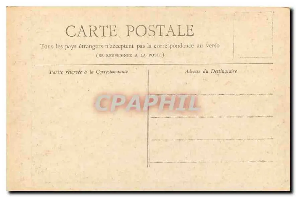 Belvédère der Buttes-Chaumont — Paris — Sammlung Petit Journal - Rückseite