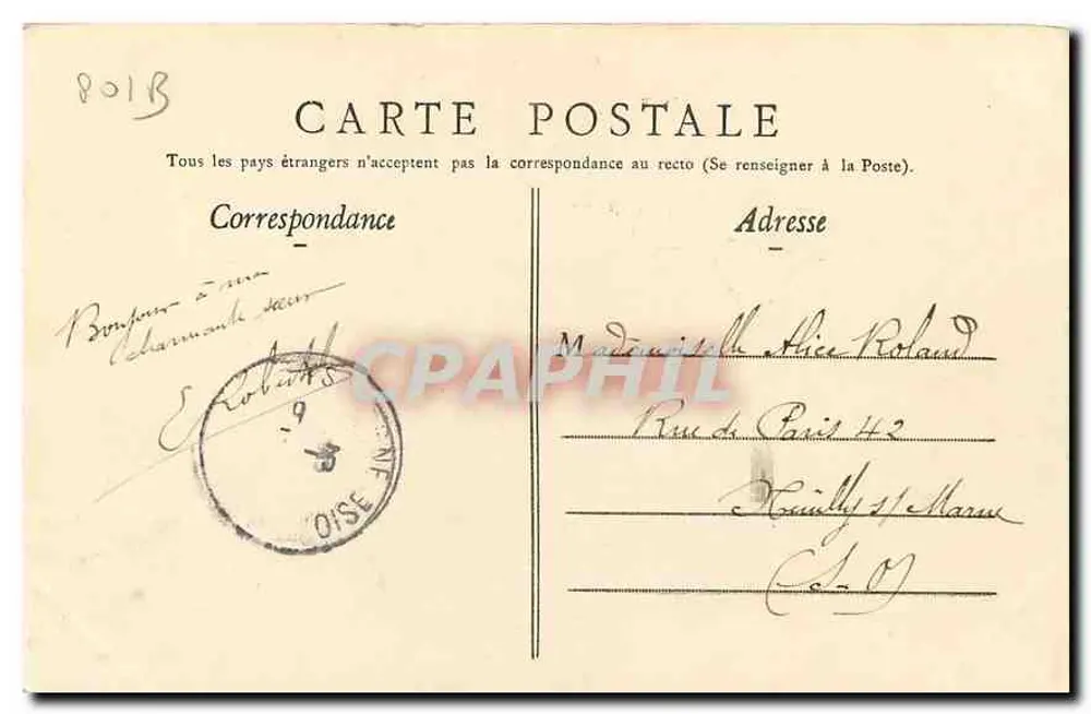 Amiens — O Palácio de Justiça — Graphil - Verso