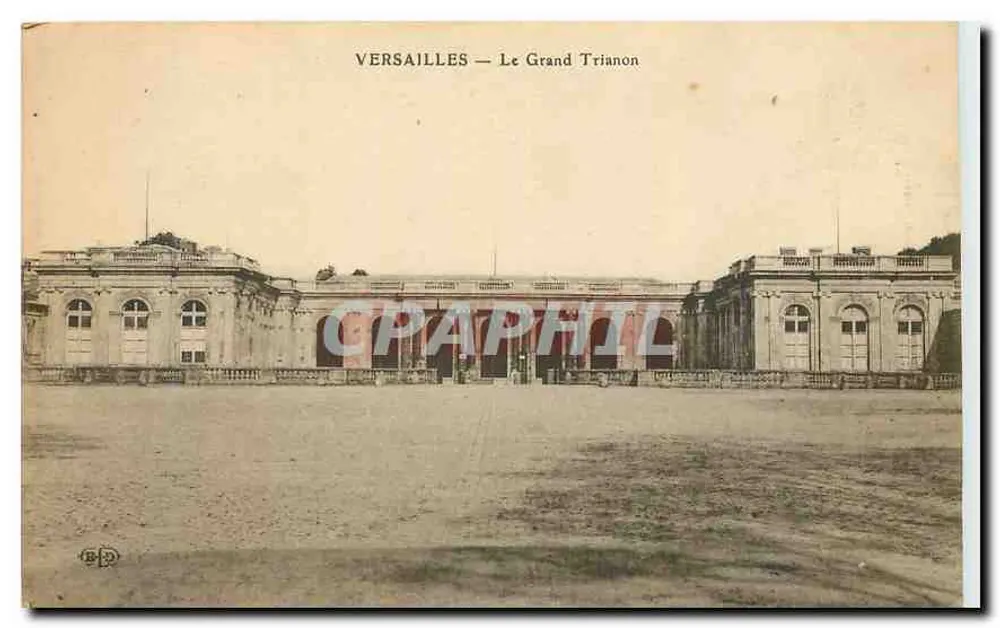 Versalhes — O Grande Trianon — Editor: B.D. n° 12 - Frente