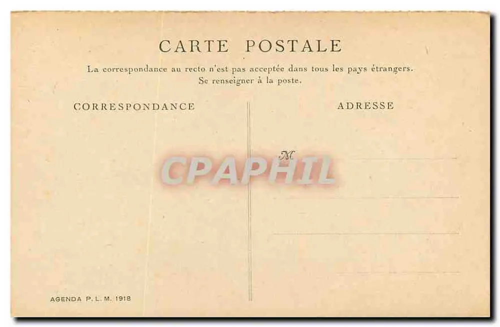 Péronne — Nach dem Abzug der Deutschen... — Cl. Chusseau-Flaviens - Rückseite