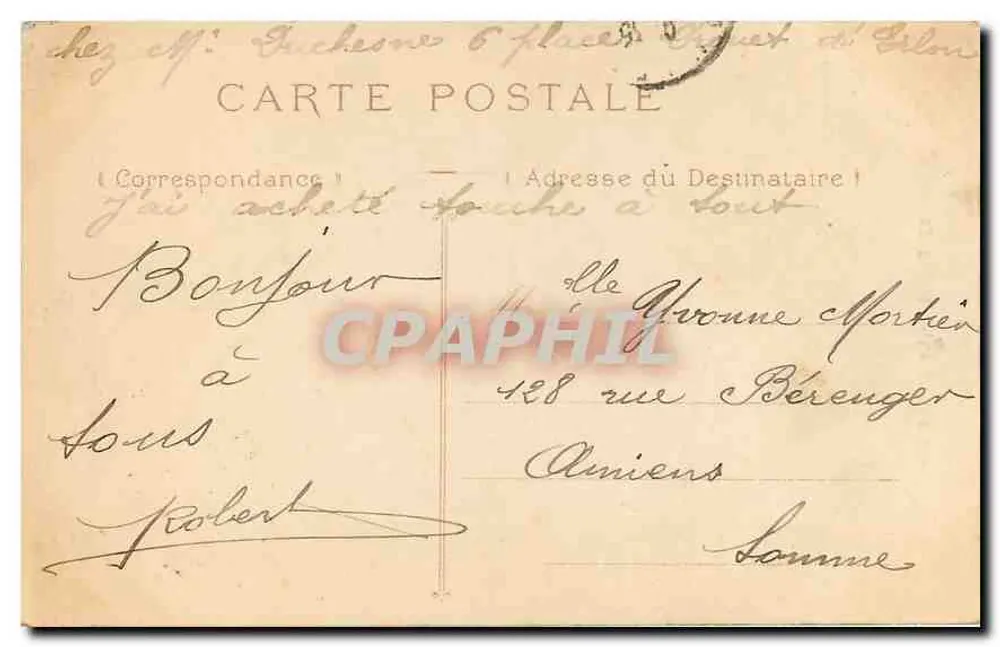 Reims — A Catedral — editor KD, n°15 - Verso