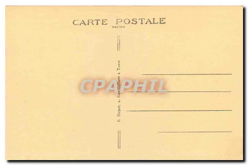 Chambord — O Castelo — Os Comblés — A.P. n°27 - Verso