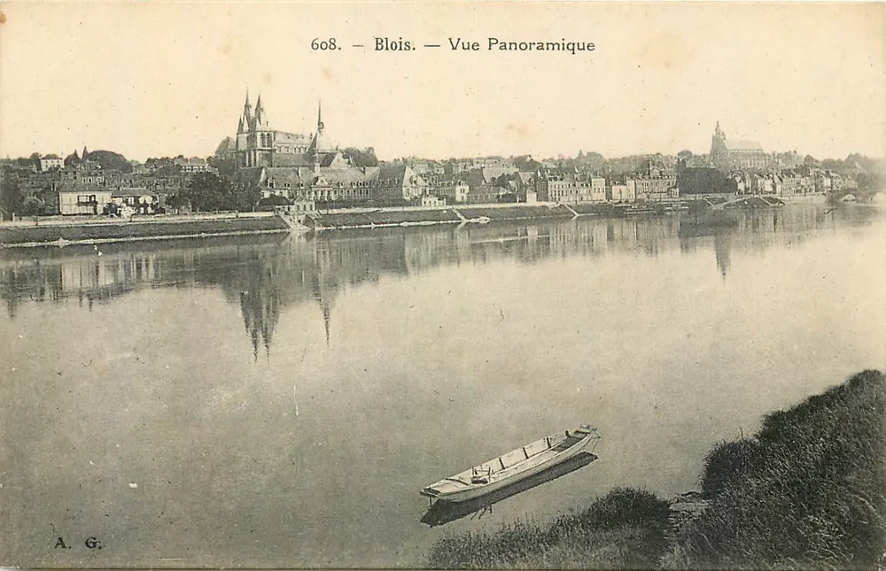Blois — Vista Panorâmica — A.G. n°608 - Frente