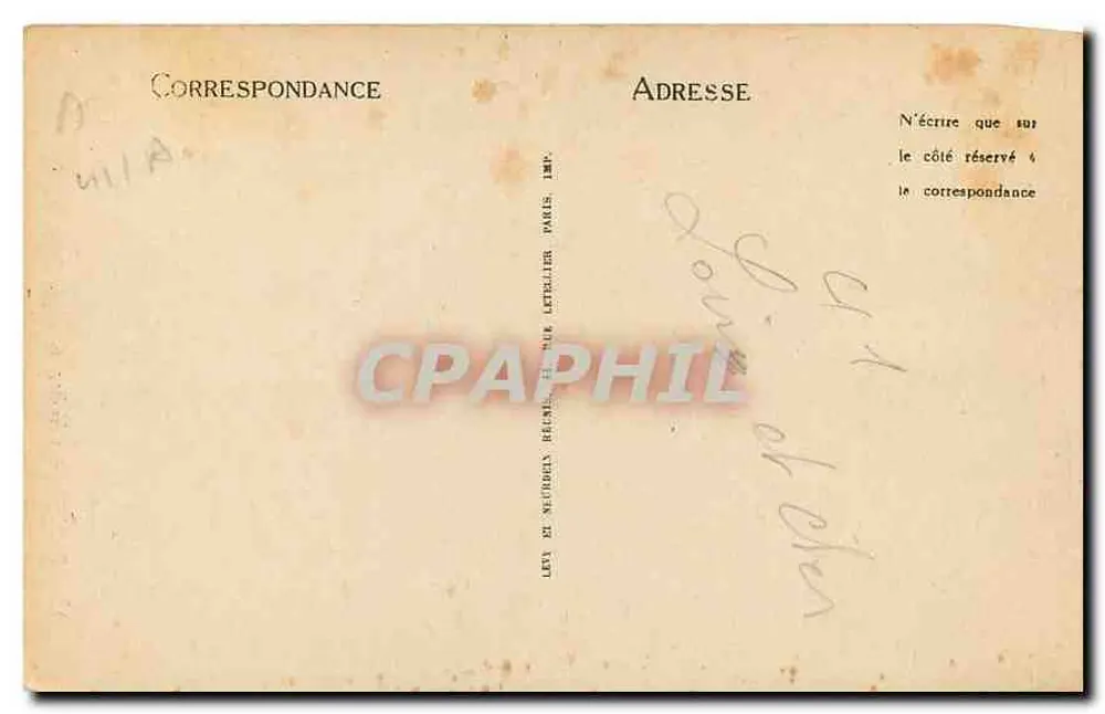 Blois — A Casa de Denis Papin — ND - Verso