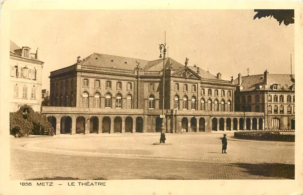 Metz — O Teatro — Braun & Co. - Dornach - Frente