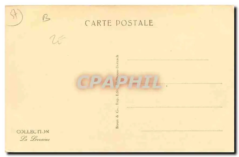 Metz — O Teatro — Braun & Co. - Dornach - Verso