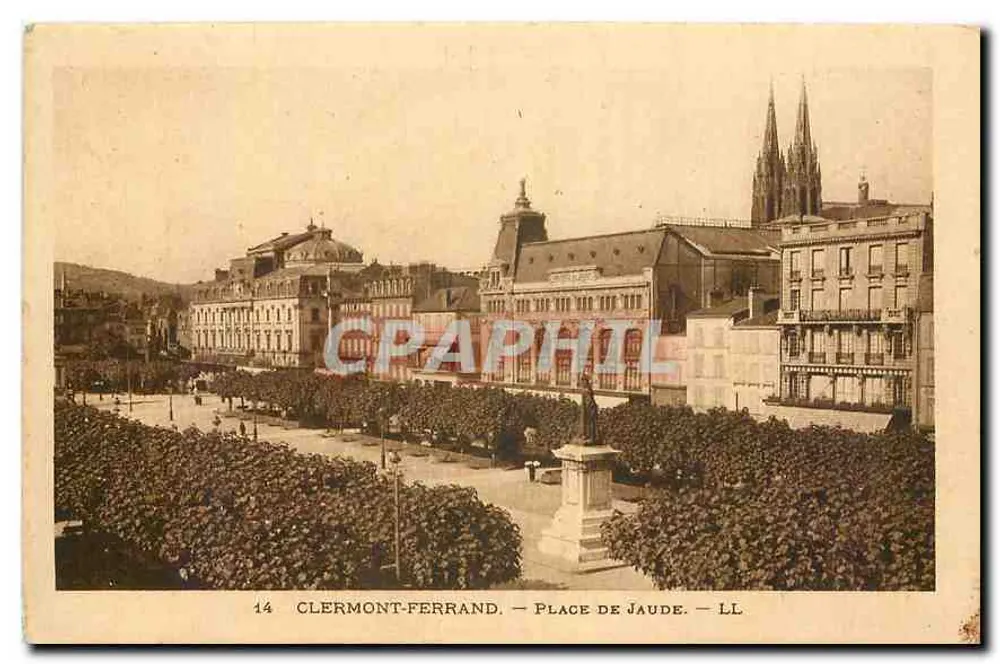 Clermont-Ferrand — Place de Jaude — LL - Frente