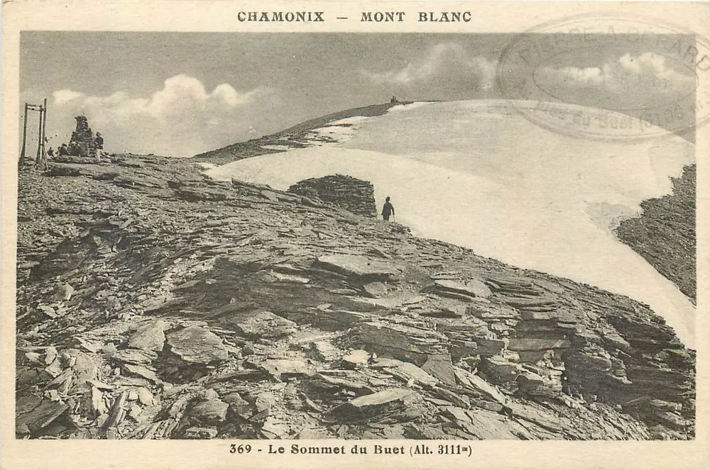 Chamonix — Mont Blanc — O Cume do Buet (Alt. 3111m) - Frente