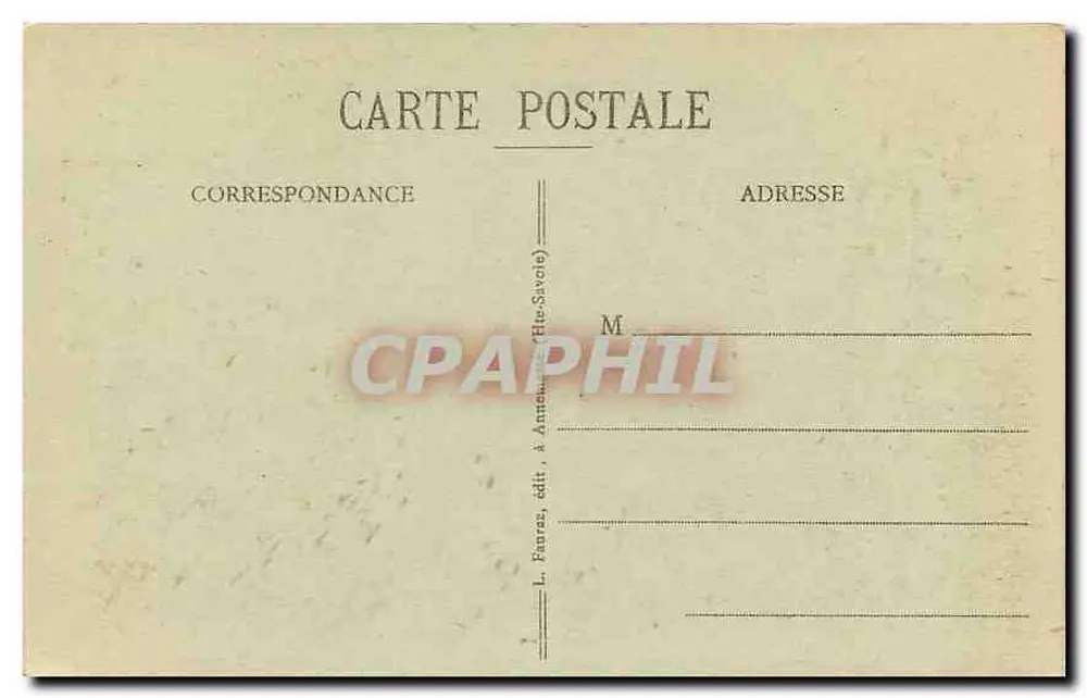Les Houches e Vale do Arve — Chamonix — G.R. - 443 - Verso