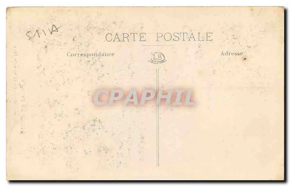 Reims en ruines — La Cathédrale, vue de face — LB Editions - Verso