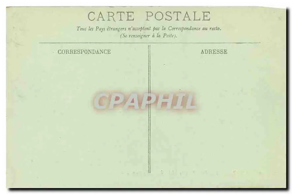 Château de Fontainebleau — Le Canal — LL. - Verso