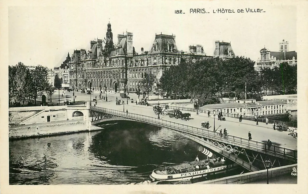 París - El Ayuntamiento — Fenaille & Desprez, n°182 - Anverso