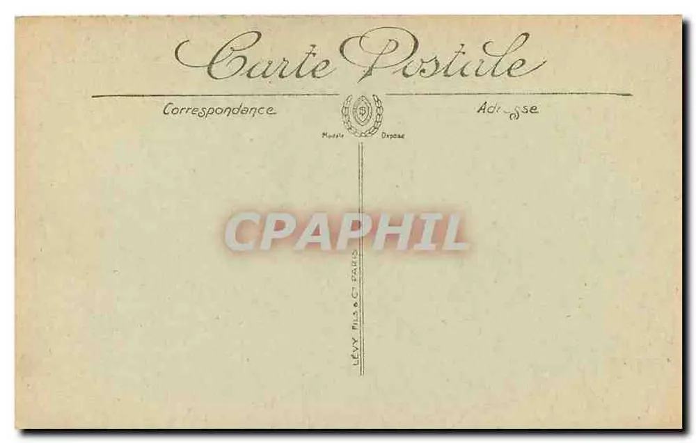 METZ — A Catedral — Editor Lévy Frères, n°24 - Verso