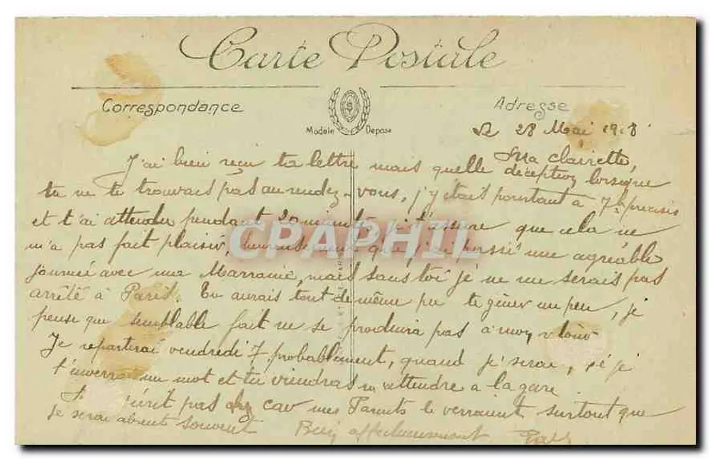 Limoges — Ponte Saint-Martial — Edição reservada às Nouvelles Galerie Selecta - Verso