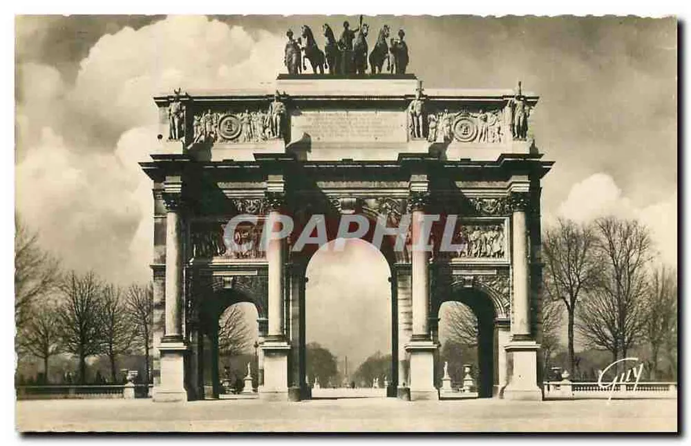 Arc de Triomphe du Carrousel — Paris — Éditeur Guy, n° 342 - Recto