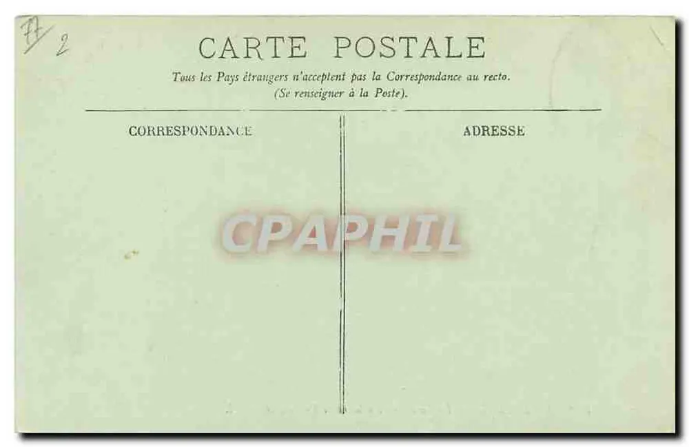 Fontainebleau — La Forêt — La Mare de Francbard — LL. — n°133 - Verso