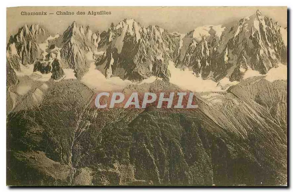 Chamonix — Cadeia das Aiguilles — Editor não visível - Frente