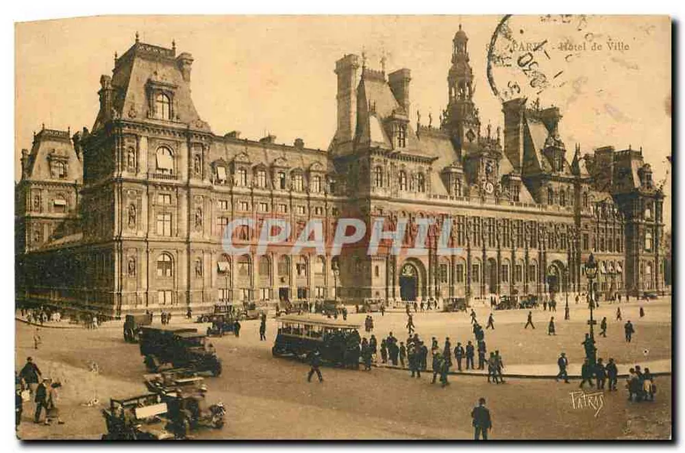 Hôtel de Ville — Paris — Editor: Fatrus, número de série não visível - Frente
