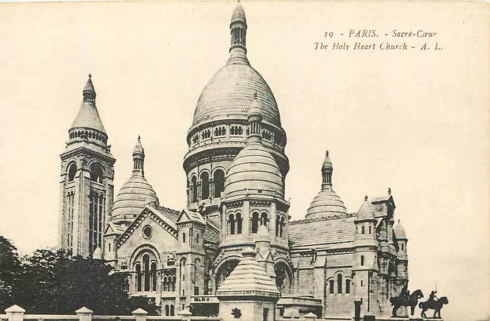 Paris - Sacré-Cœur - A. L. - Frente