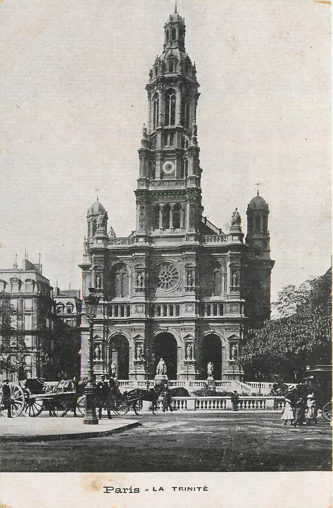 Paris - LA TRINITÉ — editor não identificado - Frente