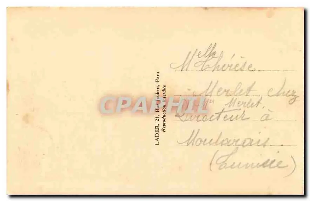 PARIS - Panorama dos 7 Pontes — Lader 25 - Verso