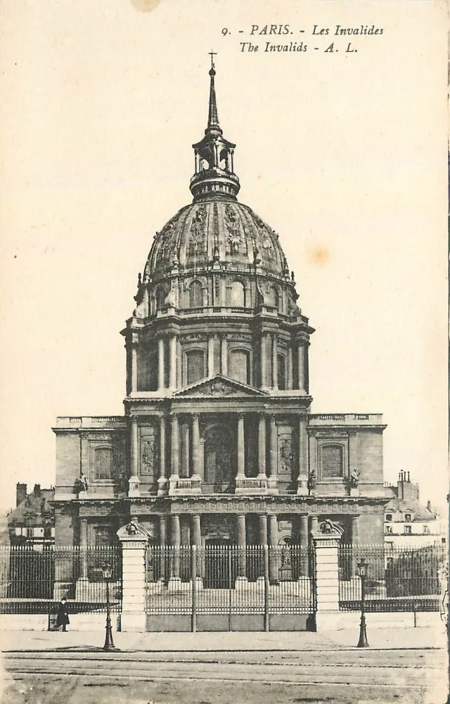Paris - Les Invalides — A. L. - Frente