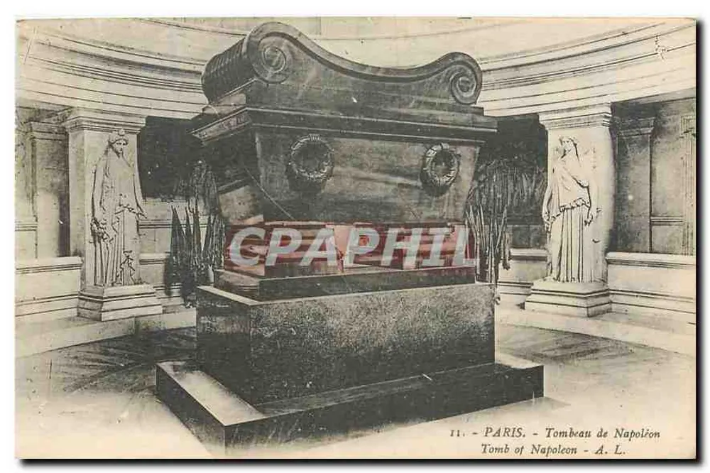 Paris - Túmulo de Napoleão - A. L. - Frente