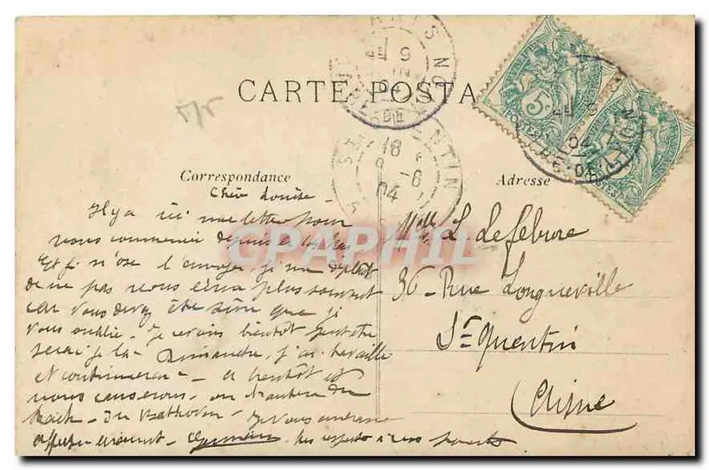 Museu do Louvre — Vênus de Milo — Germaine H.C.W. Paris - Verso