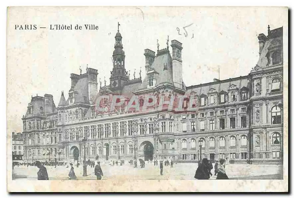 PARIS — A Prefeitura - Frente