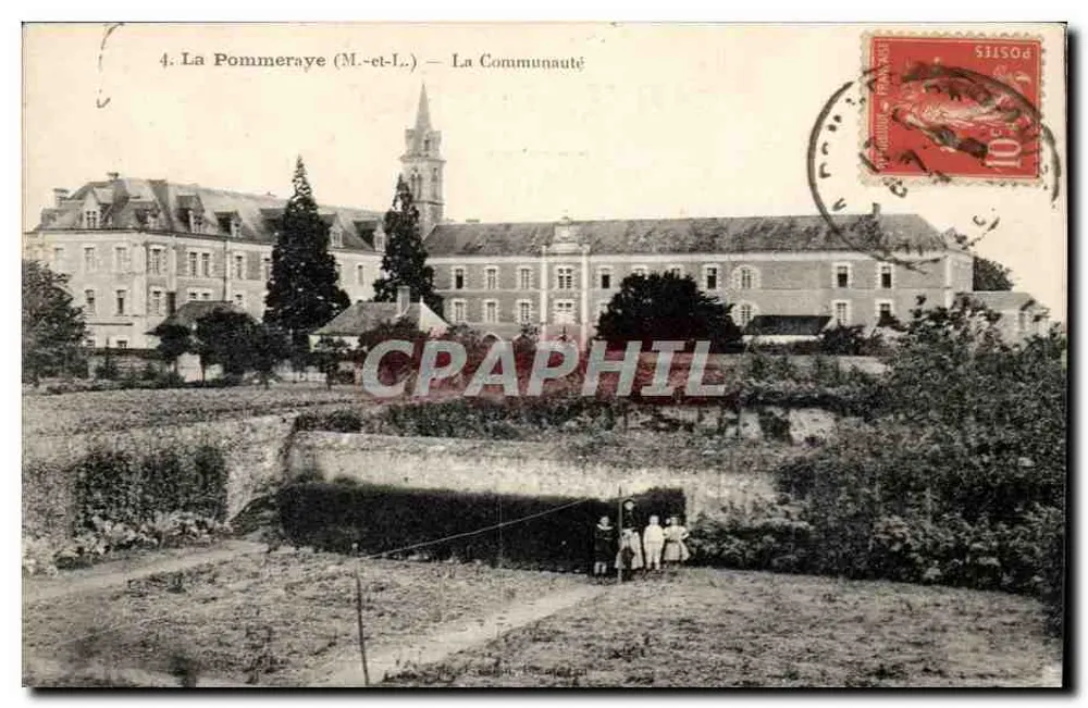 La Pommeraye (M.-et-L.) — A Comunidade — editor não identificado, n° de série 4 - Frente