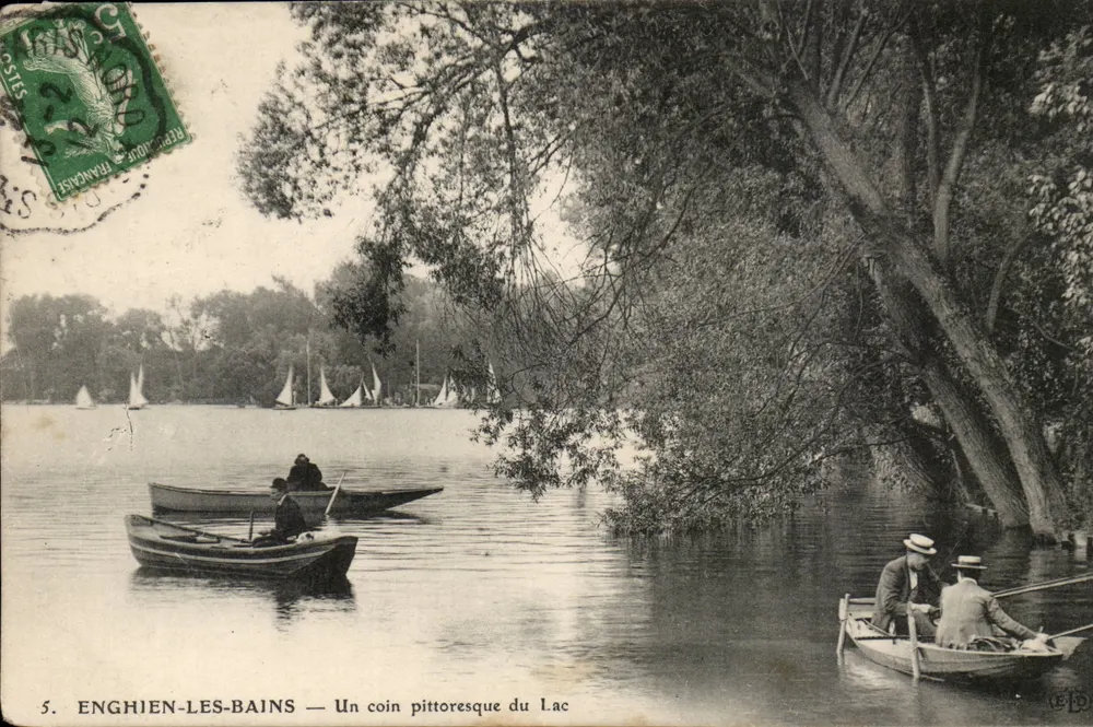 Enghien-les-Bains — Ein pittoreskes Eckchen am See - Vorderseite