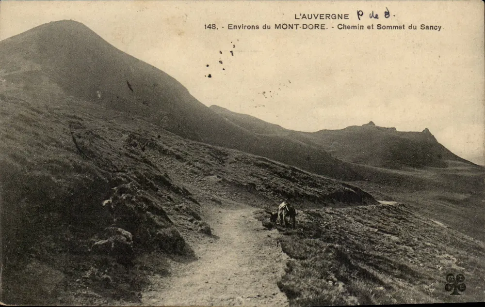 Umgebung von Mont-Dore — Weg und Gipfel des Sancy — Auvergne, Nr. 148 - Vorderseite