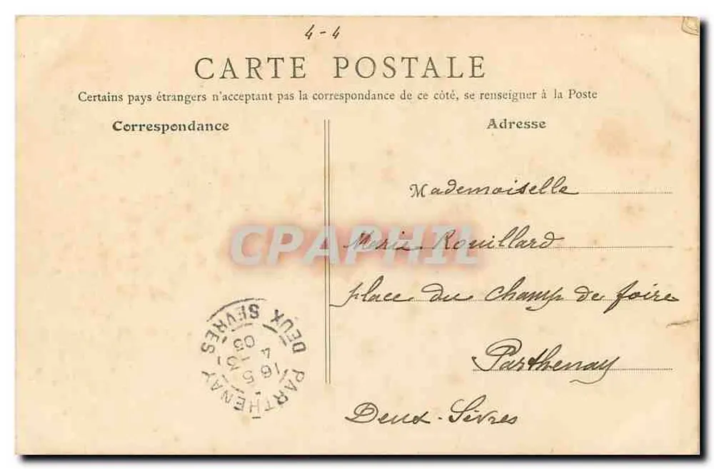 PARIS — Arco do Triunfo do Carrousel — N.G., Paris, n°58 - Verso