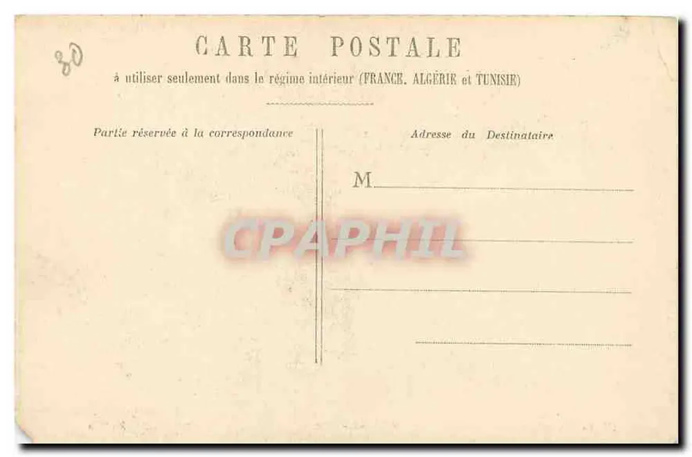 Hôtel-de-Ville — Paris — H. L. n° 1412 - Verso