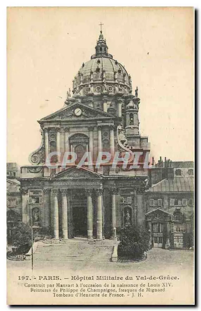 Militärkrankenhaus Val-de-Grâce — Paris — Verlag J. H. - Vorderseite