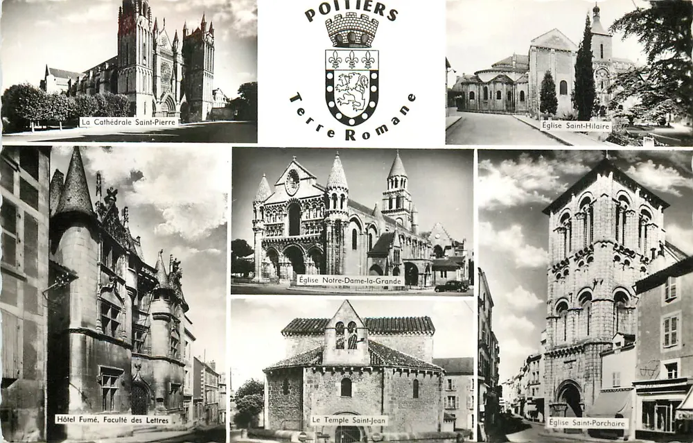 Poitiers — Terra Romana — Editor Artaud & Fils, Nantes - Frente
