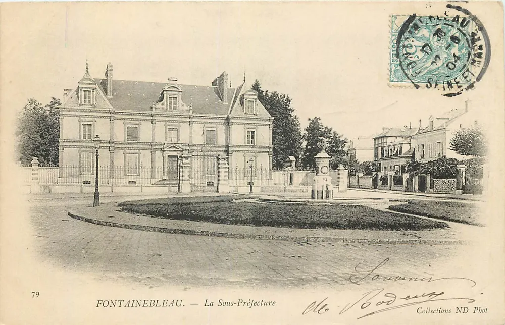 Fontainebleau — A Subprefeitura — Coleções ND Phot - Frente