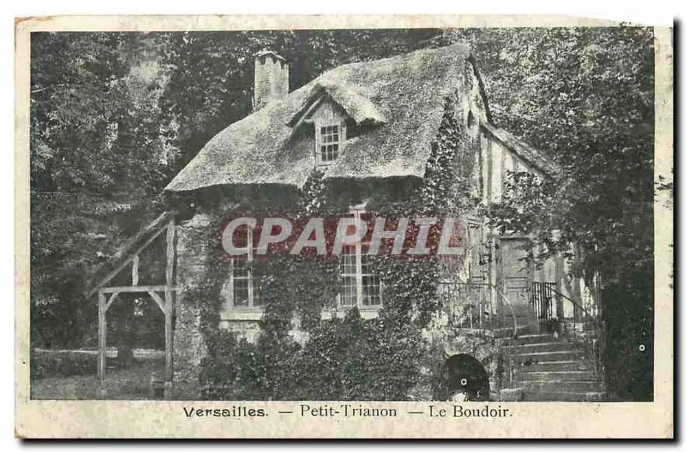 Versailles — Petit-Trianon — Le Boudoir - Frente