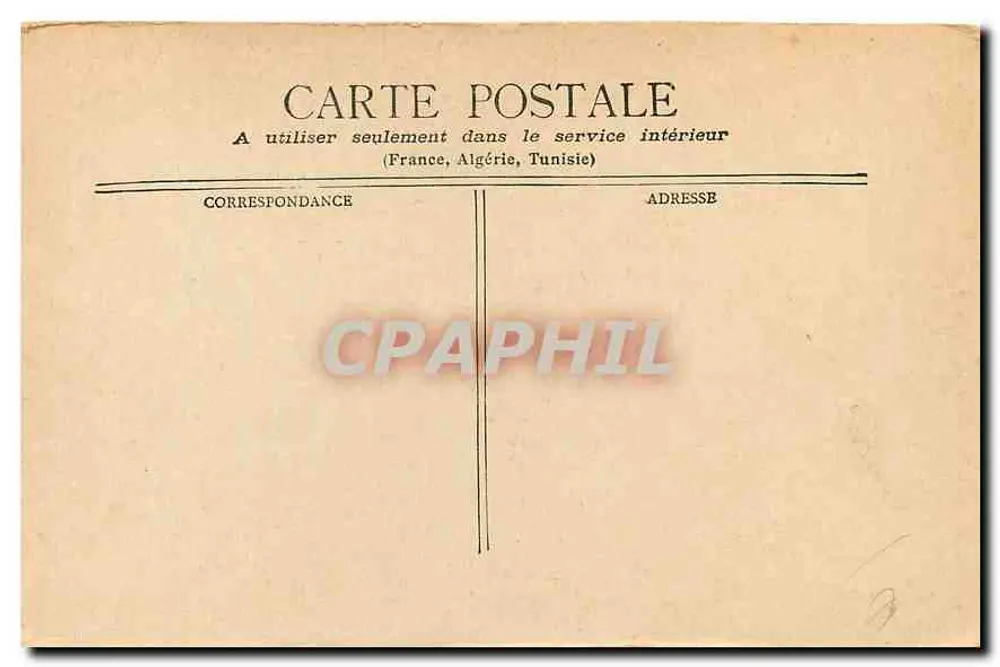 Côte d'Azur - Cannes - Ansicht des Calvaire du Mont Chevalier — Verleger nicht sichtbar - Rückseite