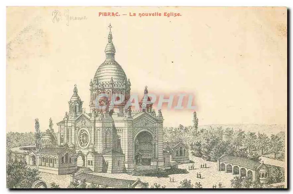 Pibrac — De nieuwe Kerk — Ko Gerome - Voorkant