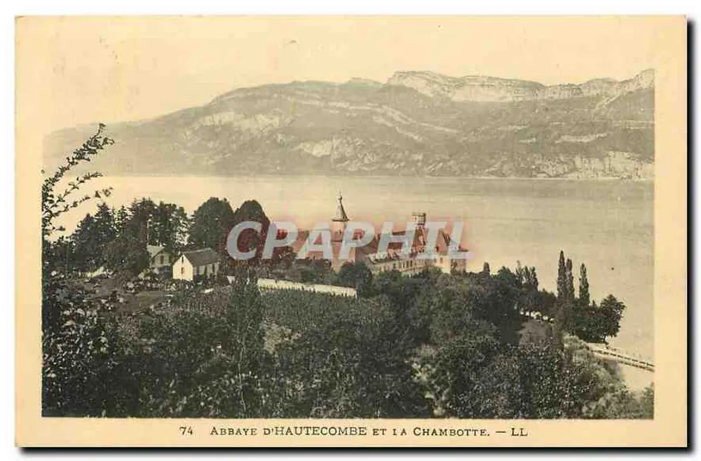 Abbey di Hautecombe e la Chambotte — LL — n°74 - Recto