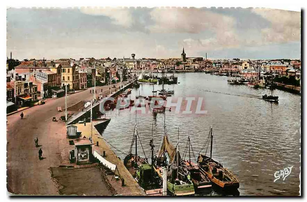 Les Sables-d'Olonne (Vendée) — Le Port — Éditions Gaby - Recto