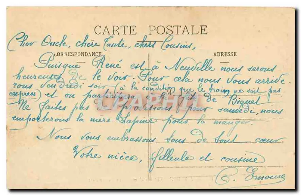 Environs de DREUX - Château d'Anet - Une Vue du Parc — E.P. - 2451 - Verso