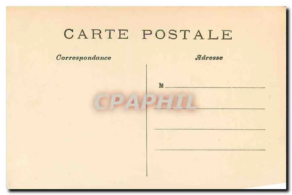 Paris — A Torre Saint-Jacques — C. M. n°18 - Verso
