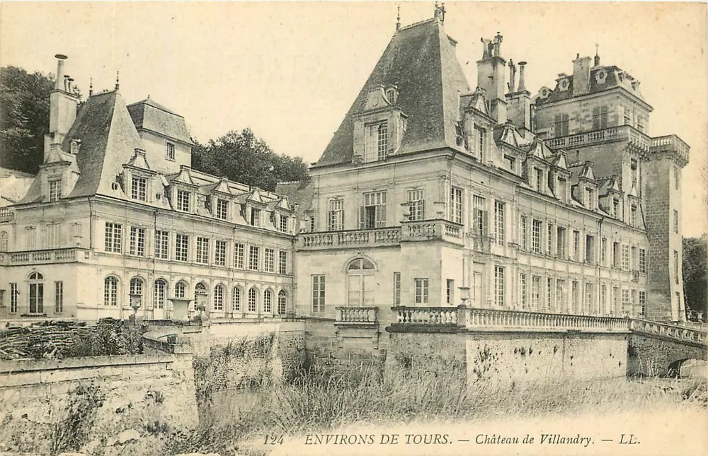 Castelo de Villandry — Environs de Tours — LL. — N° 124 - Frente
